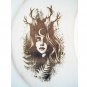 Witchy home decor Moon wall hanging Crescent moon