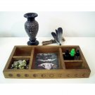 Altar Box, Oracle Card Box, Essential oil storage, Moon phases