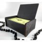 Tarot storage stash box, Wood box for crystal storage, Wooden jewellery box