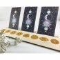 Chakra elements tarot card holder, Oracle card display, Yoga altar supply