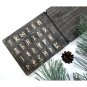 Wooden runes set, Witchcraft supplies, Old norse, Elder futhark runes, Viking