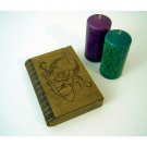 Moon tarot card box, Witchcraft box, Tarot deck