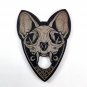 Planchette cat skull for ouija board, Wood ouija planchette, Gothic decor, Witch