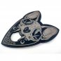 Planchette cat skull for ouija board, Wood ouija planchette, Gothic decor, Witch