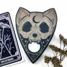 Planchette for ouija board, Wood ouija planchette, Creepy occult decor, Gothic