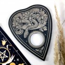 Wood ouija planchette, Planchette for ouija board, Gothic witch decor, Creepy