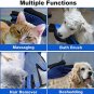 Dog Pet Grooming Glove Silicone Cat Brush Comb Deshedding Hair Gloves Dogs Bath Cleaning Animal Comb