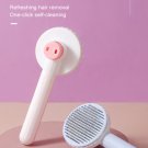 Pet Cat Brush Self Cleaning Slicker Brush for Dogs Cats Hair Removes Comb Pet Puppy Grooming Tool