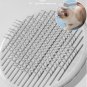 Round Pet Comb Self Cleaning Slicker Brush Automatic Quick Clean Needle Combs Pet Hair Remover Brush