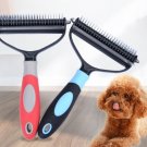 Pet Grooming Cleaning Tool 2in1 Pet Shedding Tool Combining Open Knot Hair Removal Comb