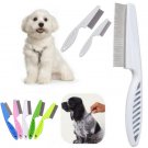 Protect Flea Comb For Cats Dogs Pet Stainless Steel Comfort Flea Hair Grooming Tool Deworming Brush