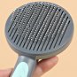 Self Cleaning Comb Dogs Hair Removes Cat Comb Massage Cleaner Pet Brush Hair Remover Slicker Brush