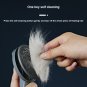 Self Cleaning Comb Dogs Hair Removes Cat Comb Massage Cleaner Pet Brush Hair Remover Slicker Brush