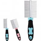 Cat Comb Brush Needle Pet Hair Brush for Puppy Double-Sided Hair Remover Pets Beauty Grooming Tool