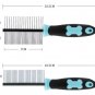 Cat Comb Brush Needle Pet Hair Brush for Puppy Double-Sided Hair Remover Pets Beauty Grooming Tool