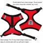 Paw Print Pet Harness S-L Puppy Dog Cat Soft Mesh Control Walking Outdoors Collar