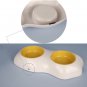 Pet Bowl Drinking Water Single Double Bowl Dog Bowl Cat Bowl Anti-overturning Pet Food Bowl Supplies