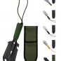 Outdoor Camping Shovel Multi-Tool Stainless Steel Hand Shovel Saw Hex Wrench Screwdriver Hiking