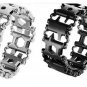 Multi tool Bracelet Thread Bracelet Stainless Steel Bolt Driver Tool Kit Wearable Bike Outdoor