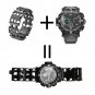 Multi tool Bracelet Thread Bracelet Stainless Steel Bolt Driver Tool Kit Wearable Bike Outdoor