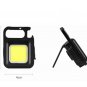 Portable Pocket Flashlight Outdoor Tool USB Rechargeable Mini LED Flashlight Work Light 4 Light Mode