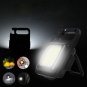 Portable Pocket Flashlight Outdoor Tool USB Rechargeable Mini LED Flashlight Work Light 4 Light Mode
