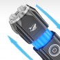 Flashlight Highpower Rechargeable Zoom Highlight Tactical Flashlight Outdoor Lighting LED Flashlight