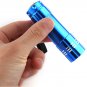 Ultraviolet 9 LED Flashlight Black Purple Light Torch Light Lamp AAA Mini Protable Aluminum