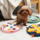 Dog Puzzle Toys Slow Feeder Puppy IQ Food Dispenser Slowly Eating Non Slip Bowl Pet Cat TrainingGame