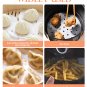 100Pcs Air Fryer Disposable Paper Liner, Round Air Fryer Paper Liners, Natural Parchment Paper