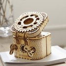 ROKR 3D Wooden Puzzle Mechanical Treasure Box Model DIY Brain Teaser Projects