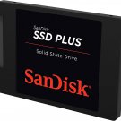 SanDisk SSD PLUS 120 GB Internal SSD - SATA III 6 Gb/s, 2.5"/7mm, Up to 530 MB/s