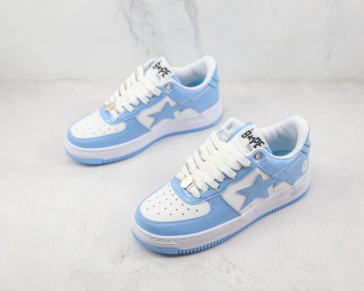 A Bathing Ape Bape Sta Low Blue