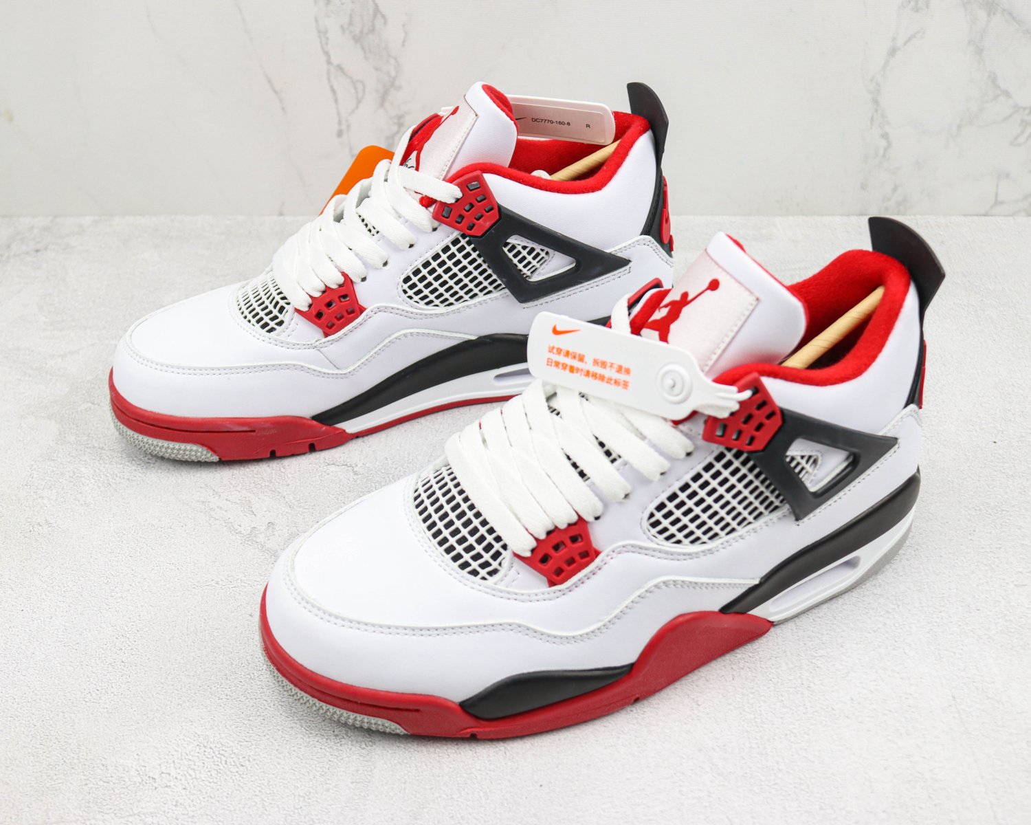 jordan four retro fire red