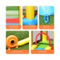 Inflatable Water Slide and Bounce House and Jumping Castle and Splash Pool for Kids with Blower