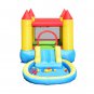 Inflatable Water Slide and Bounce House and Jumping Castle and Splash Pool for Kids with Blower