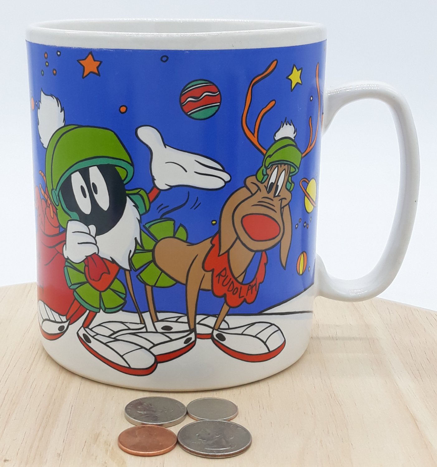 Sakura Brand 25 oz Coffee Tea Mug Looney Toons Marvin the Martian