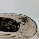 Rocket Dog Shoes Womens Size 7 Slip On Ivory Off-White Canvas with Gems RARE