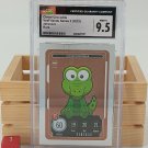 VeeFriends Trading Card Game Clever Crocodile RARE CGC Mint+ 9.5 Graded Slab GOO