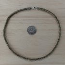 Handmade Jewelry Chainmail Necklace Gold & Silver Color Rings Medium Length