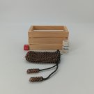 Handmade Chainmail Dice Bag Steel & Copper Rings Small 4 in 1 European Pattern
