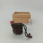 Handmade Chainmail Dice Bag Steel & Copper Rings Small 4 in 1 European Pattern