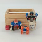 Micro Machines Z-Bots Skrap Hea Per Skrapheaper Linkbots Sets 1993 Vintage