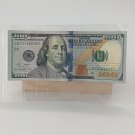 Vintage 2009 $100 Dollar Bill Serial Number 001 666 38 G RARE Clean Fresh