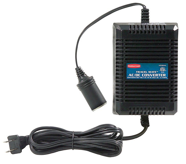 Rubbermaid AC DC 120 V 12 V 6 AMP Cooler Power Converter IGLOO VECTOR