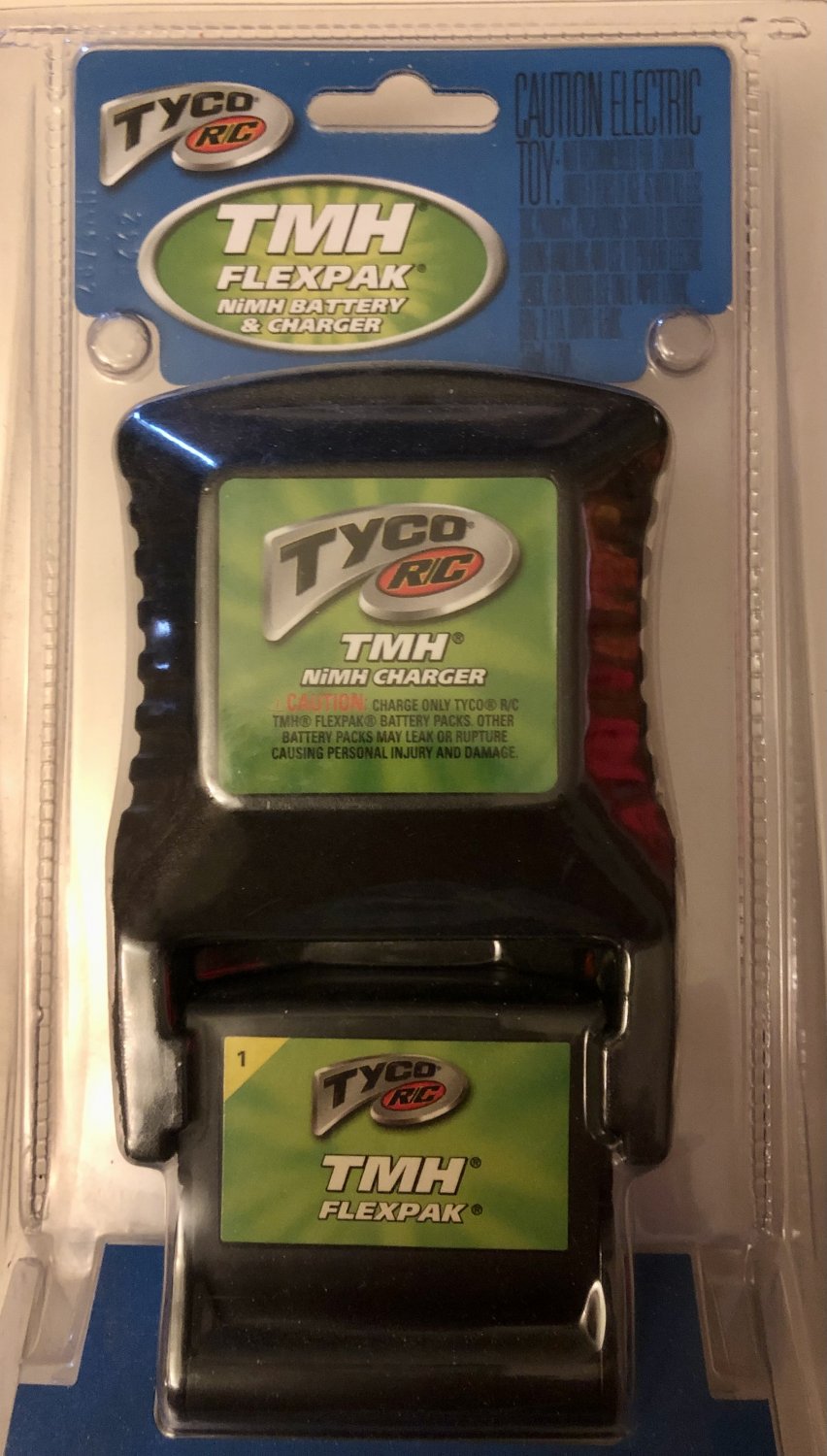 Tyco RC Vehicles TMH Flexpak Battery & Charger New Sealed Free shipping