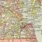 Virginia Atlas Map by George Cram circa 1915 - Inset Map of Norfolk, Newport News and vicinity.