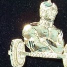 10K Gold Muscleman and weights