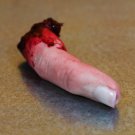 Bloody severed finger Halloween decoration