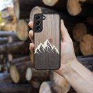 Mountain - Wooden Case Galaxy S23 Ultra